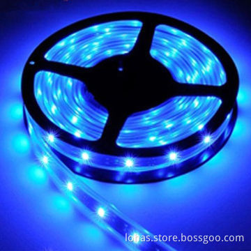 Blue Flexible LED Strips with SMD 5050, 3528, High Lumen,wide angle,low decay.